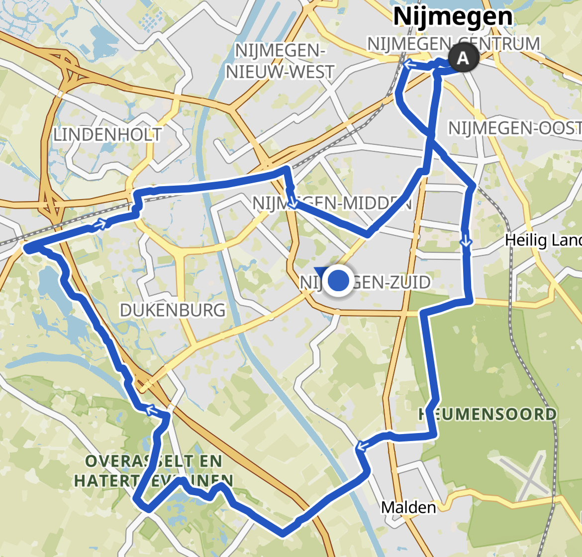 South-east tour - Hop & Go Nijmegen - 3 uur